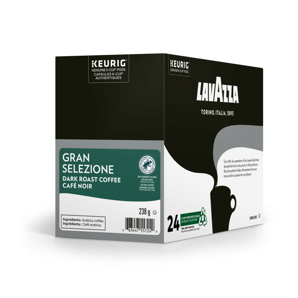 Image of Lavazza Gran Selezione K-Cup Pods - Dark Roast - 24 Pack