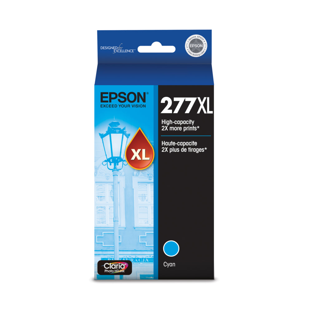 Image of Epson 277XL Ink Cartridge - High Capacity - Cyan