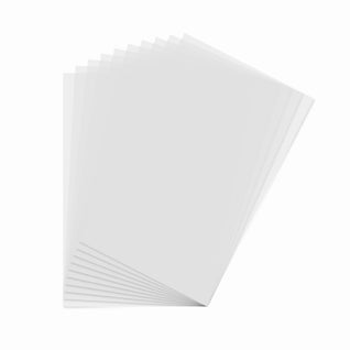 Pochettes de plastification thermique transparentes économiques, format  lettre, 9 po x 11 1/2 po, 3 mil - paquet de 200 - ACCO Canada