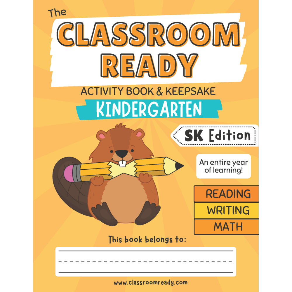 Image of Classroom Ready Activity Book & Keepsake - Kindergarten - Saskatchewan Edition, Multicolour