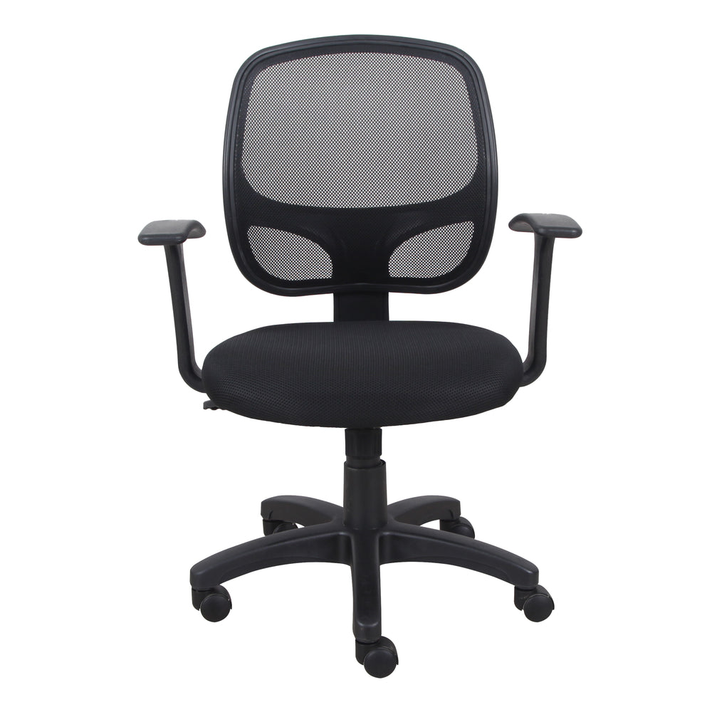 Image of Brassex Eli Desk Chair - Black