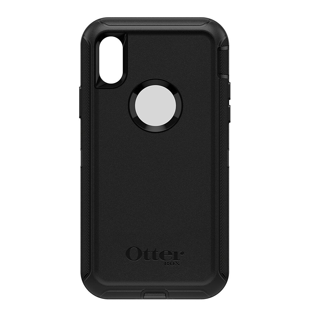Image of OtterBox Defender For Use With iPhone XR, Black