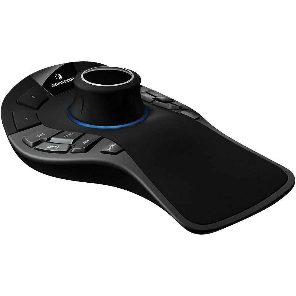 Image of 3Dconnexion SpaceMouse Pro USB Mouse, Black/Blue