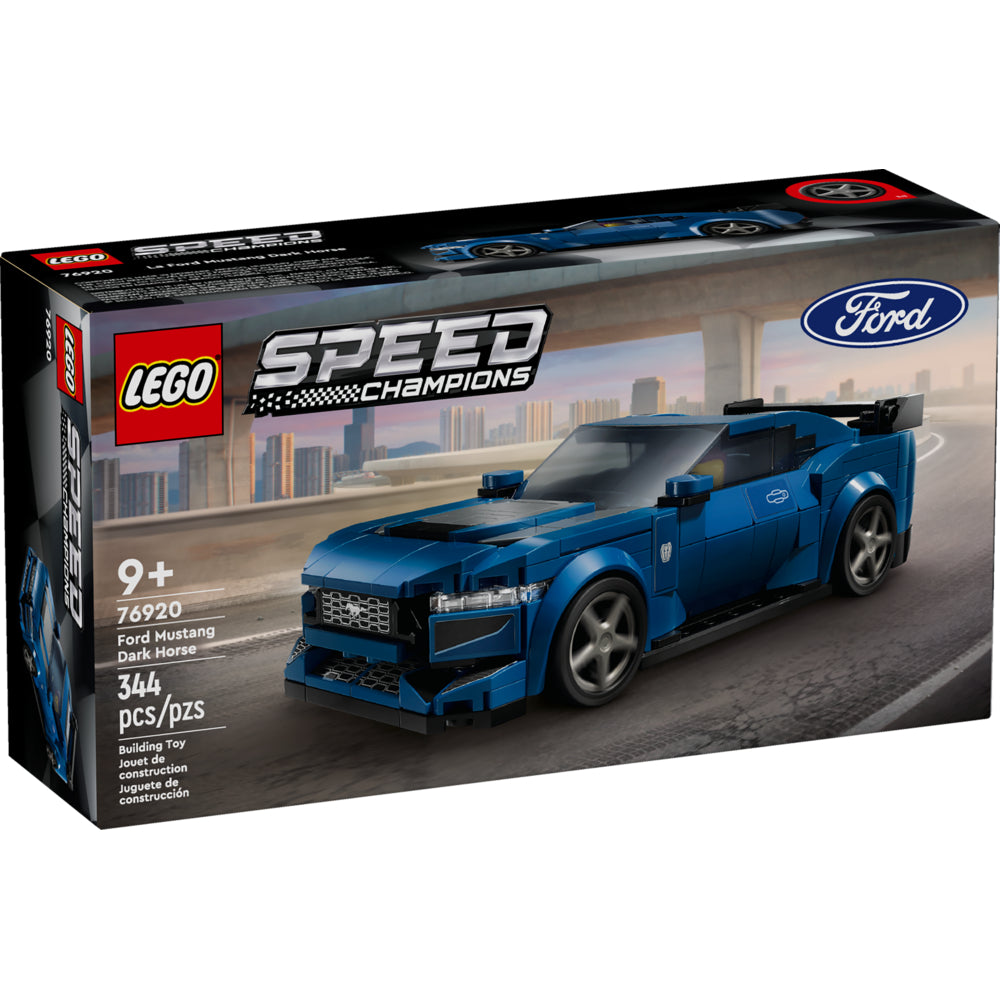 Image of LEGO Speed Champions Ford Mustang Dark Horse Sports Car - 344 Pieces
