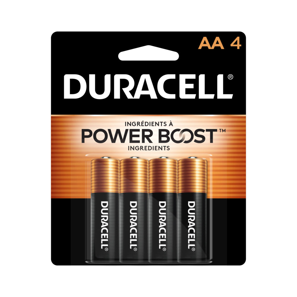 Image of Duracell Coppertop AA Alkaline Batteries - 4 Pack