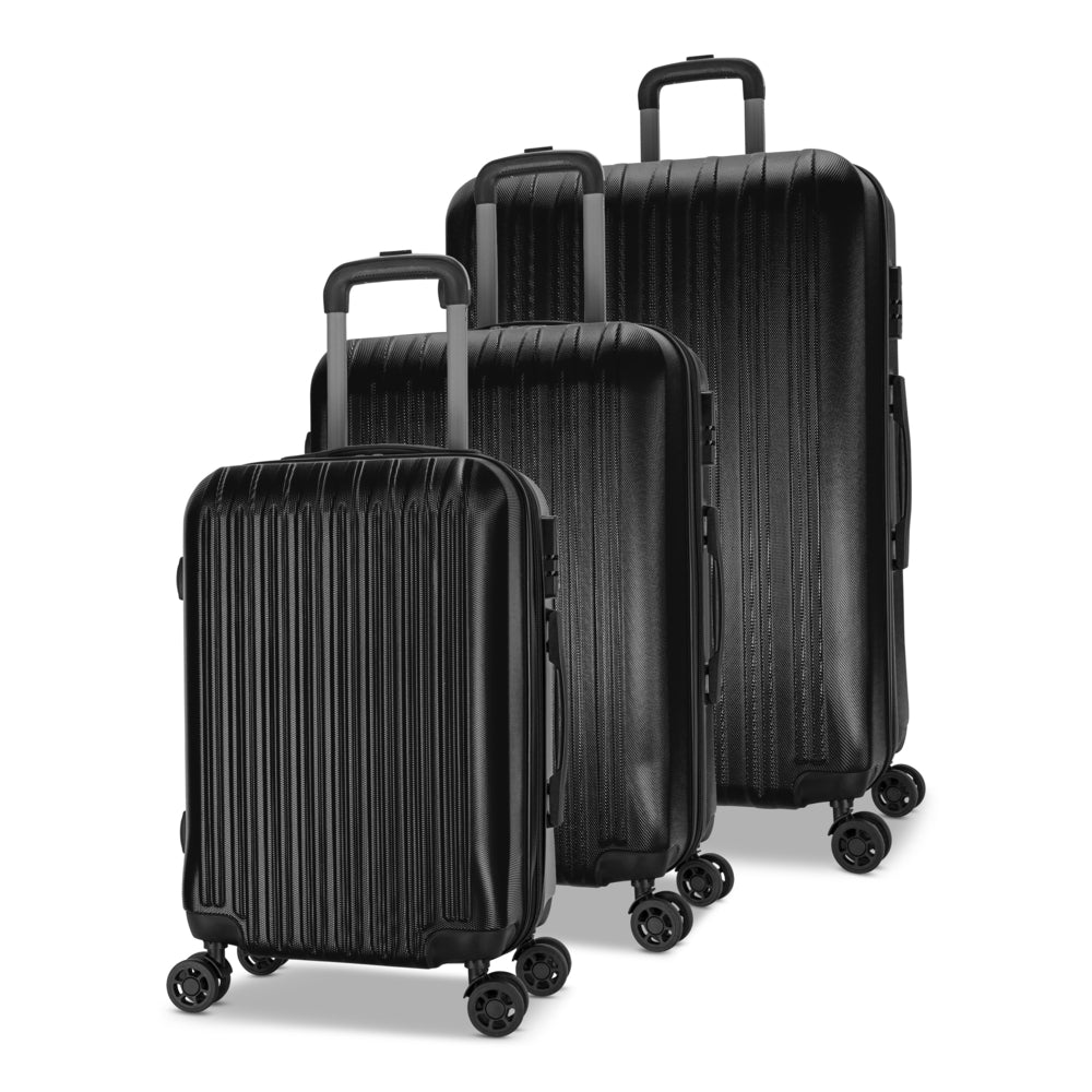 Image of Nicci Grove 3-Piece Luggage Set - Black