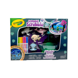 Scribble Scrubbie Safari Animals Treehouse Set, Crayola.com