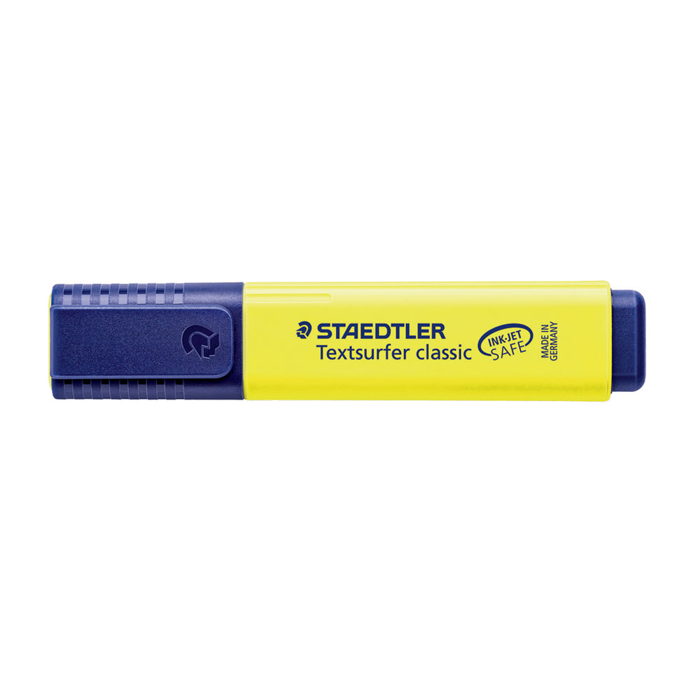 Image of Staedtler Textsurfer Chisel Tip Highlighters - Yellow - 10 Pack