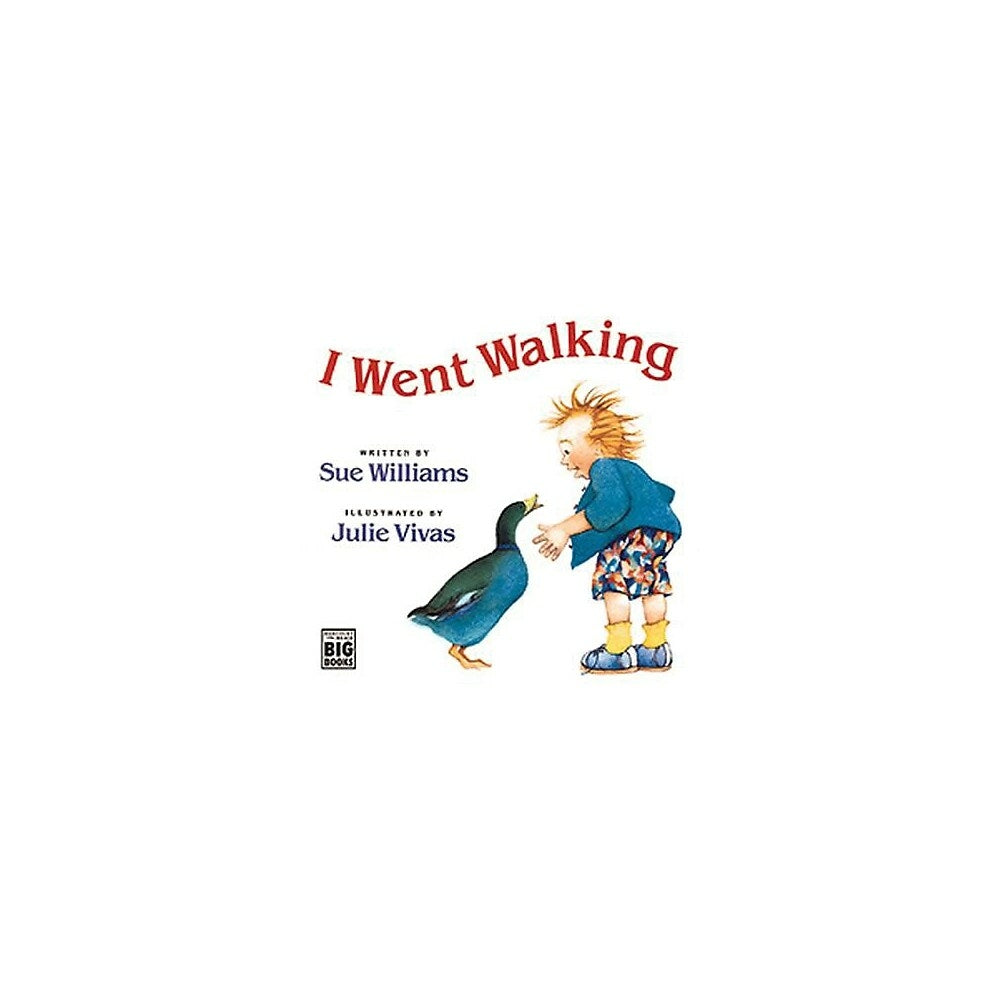 Image of Houghton Mifflin Harcourt I Went Walking Big Book By Sue Williams, Grade pre-school - 1 (ING0152380108)