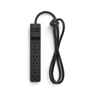 1 Multiprise UE Avec Ports USB, Rallonge De Prises De Protection Contre Les  Surtensions Avec 6 Prises Et 4 USB (1 USB C), Rallonge Murale À Prise