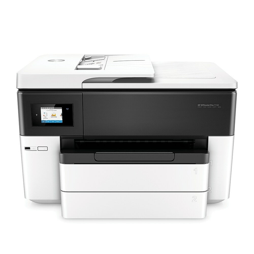 Image of HP OfficeJet Pro 7740 All-in-One Colour Inkjet Printer
