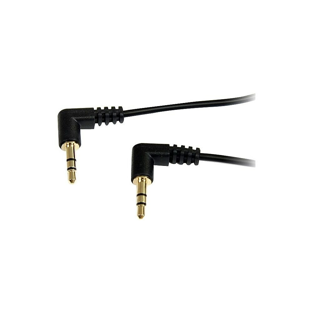 Image of StarTech MU3MMSRA 3' Right Angle Male to Male Audio Cable