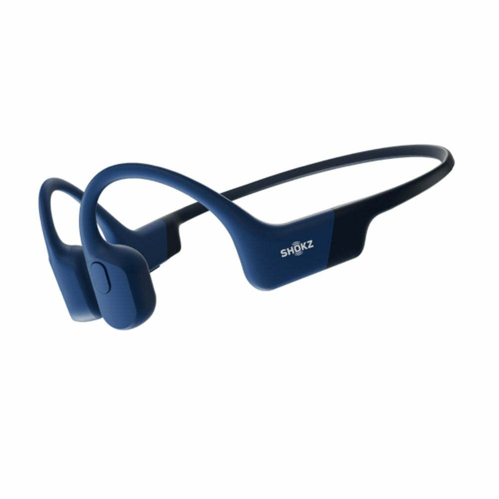 Image of Shokz OpenRun Bluetooth Headset - Bone Conduction - Blue