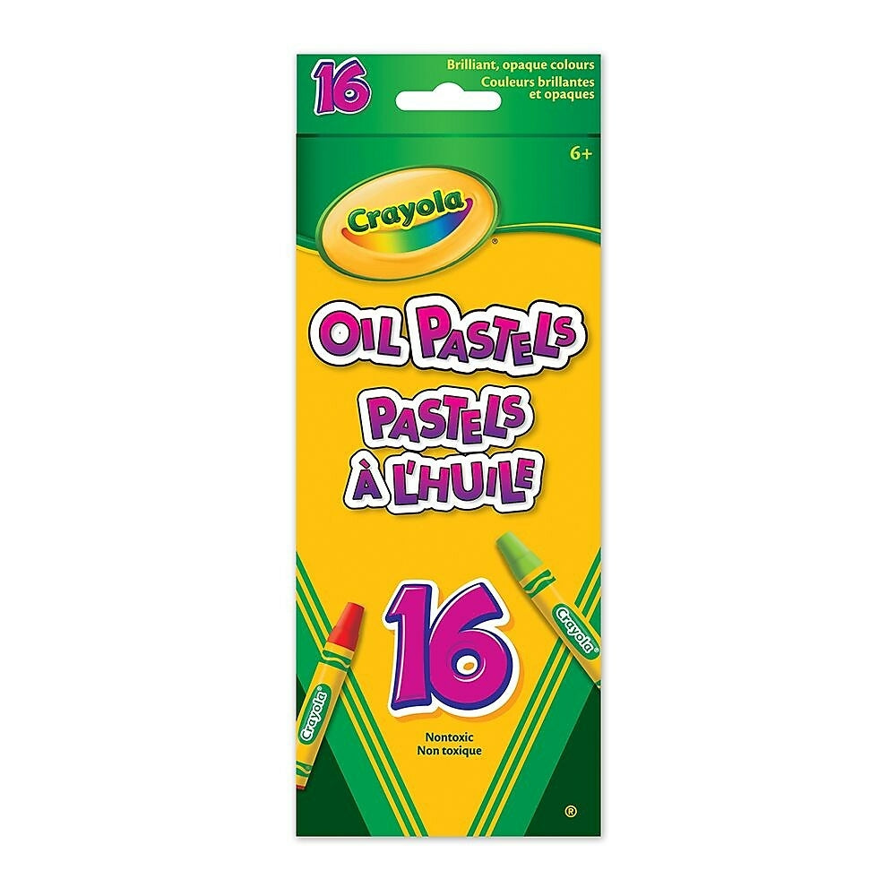 Image of Crayola Oil Pastels - Assorted Colours - 16 Pack
