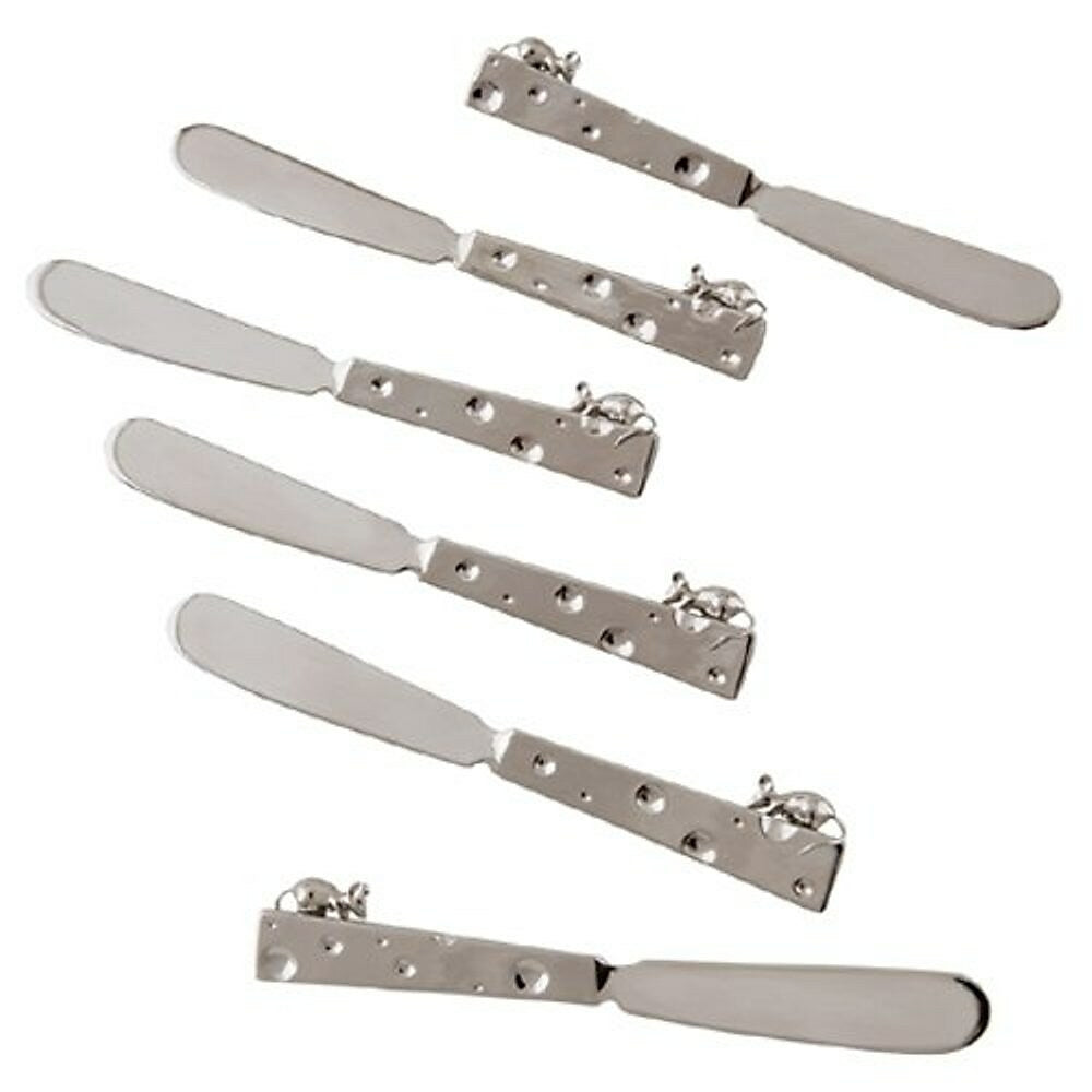 Image of Elegance Mice Butter Knives Set of 6