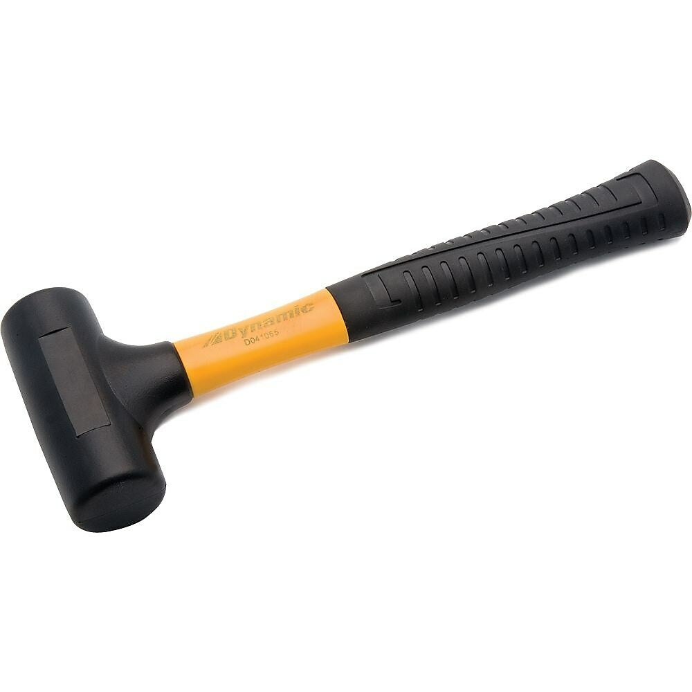 Image of Dynamic Tools 1lb Dead Blow Hammer, Fiberglass Handle