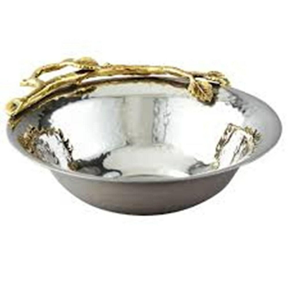 Image of Elegance Gilt Leaf Nut Bowl