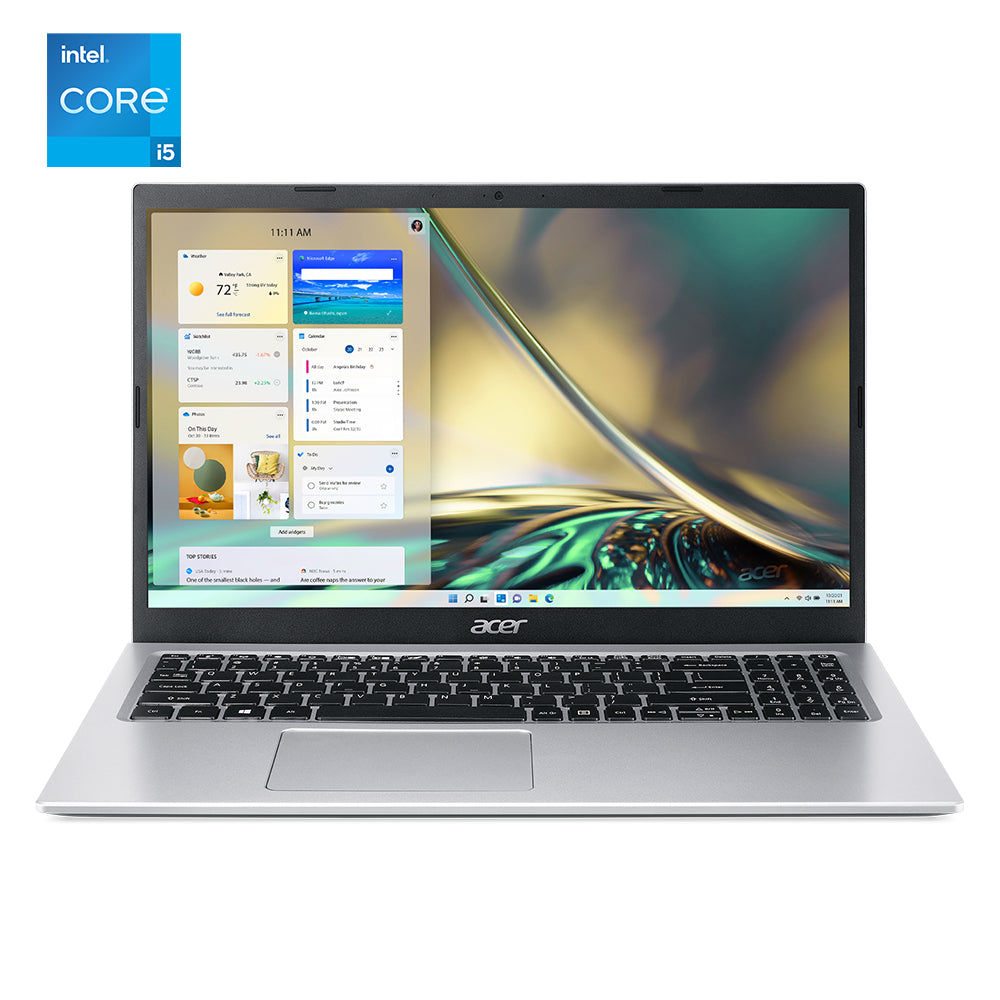 Image of Acer 15.6" Intel Core i5-1135G7 Laptop - 512GB SSD - 12GB RAM - Windows 11 - Silver, Grey