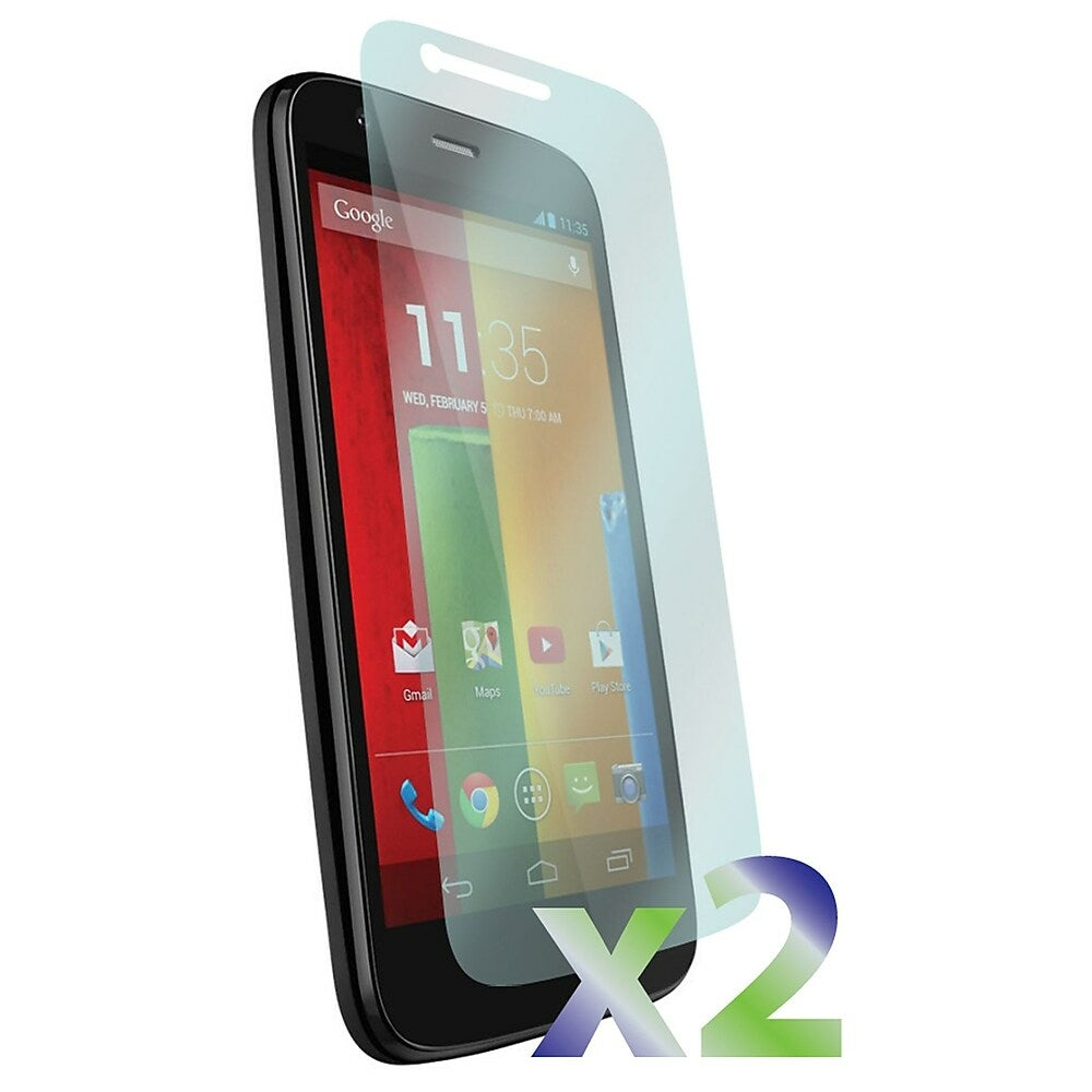 Image of Exian Motorola Moto G Screen Protector, 2 Pieces, Clear