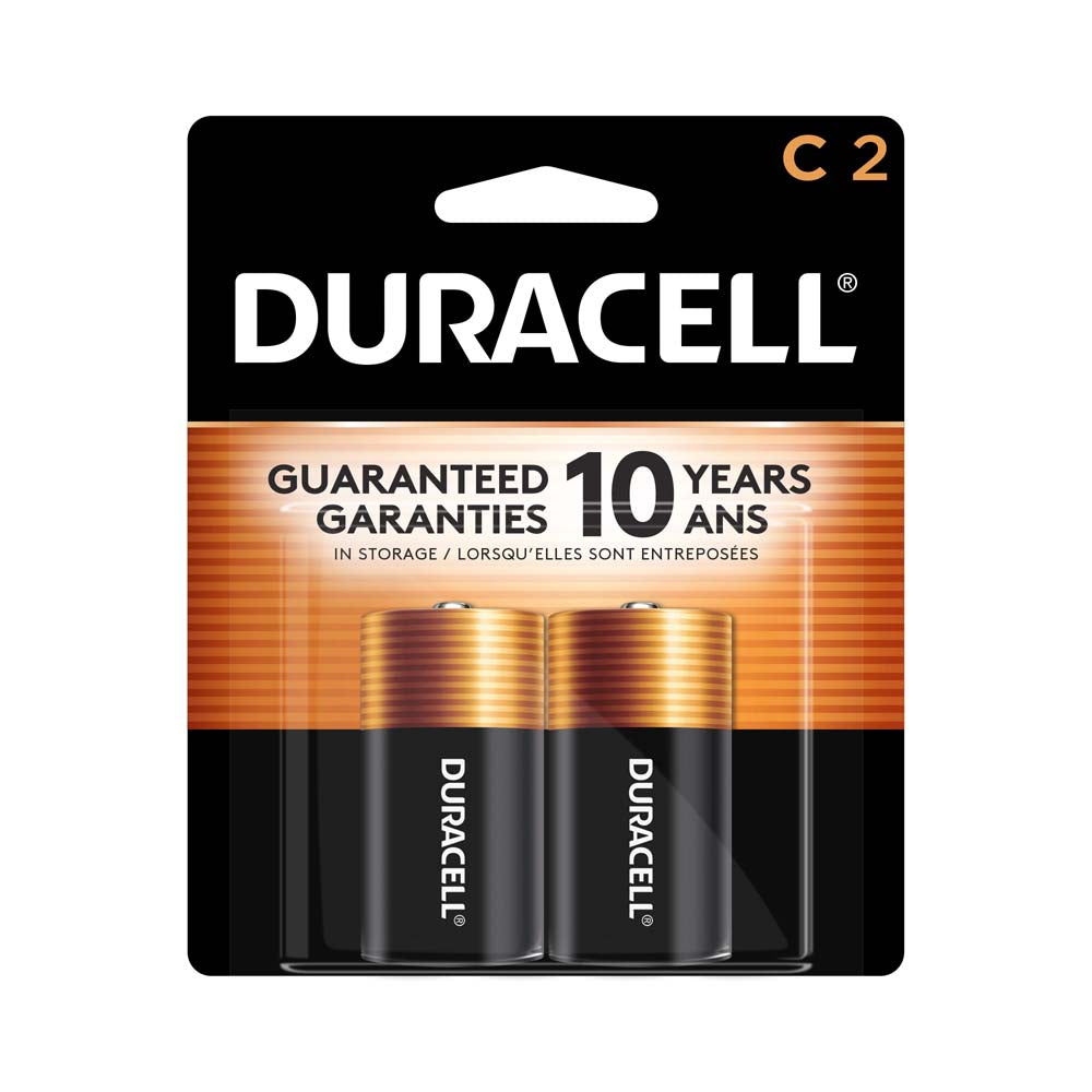 Image of Duracell Coppertop C Batteries - 2 Pack