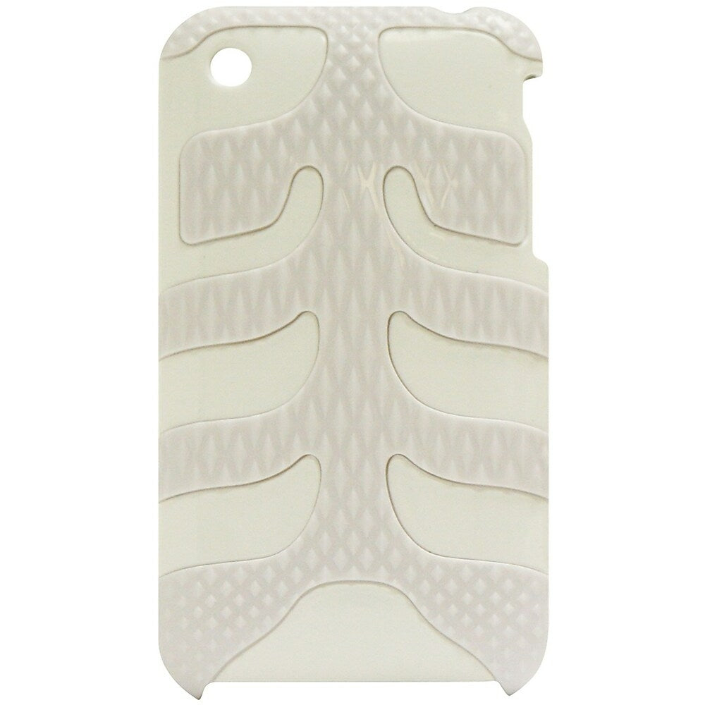 Image of Exian Fish Bone Pattern Case for iPhone 3G, 3GS - White
