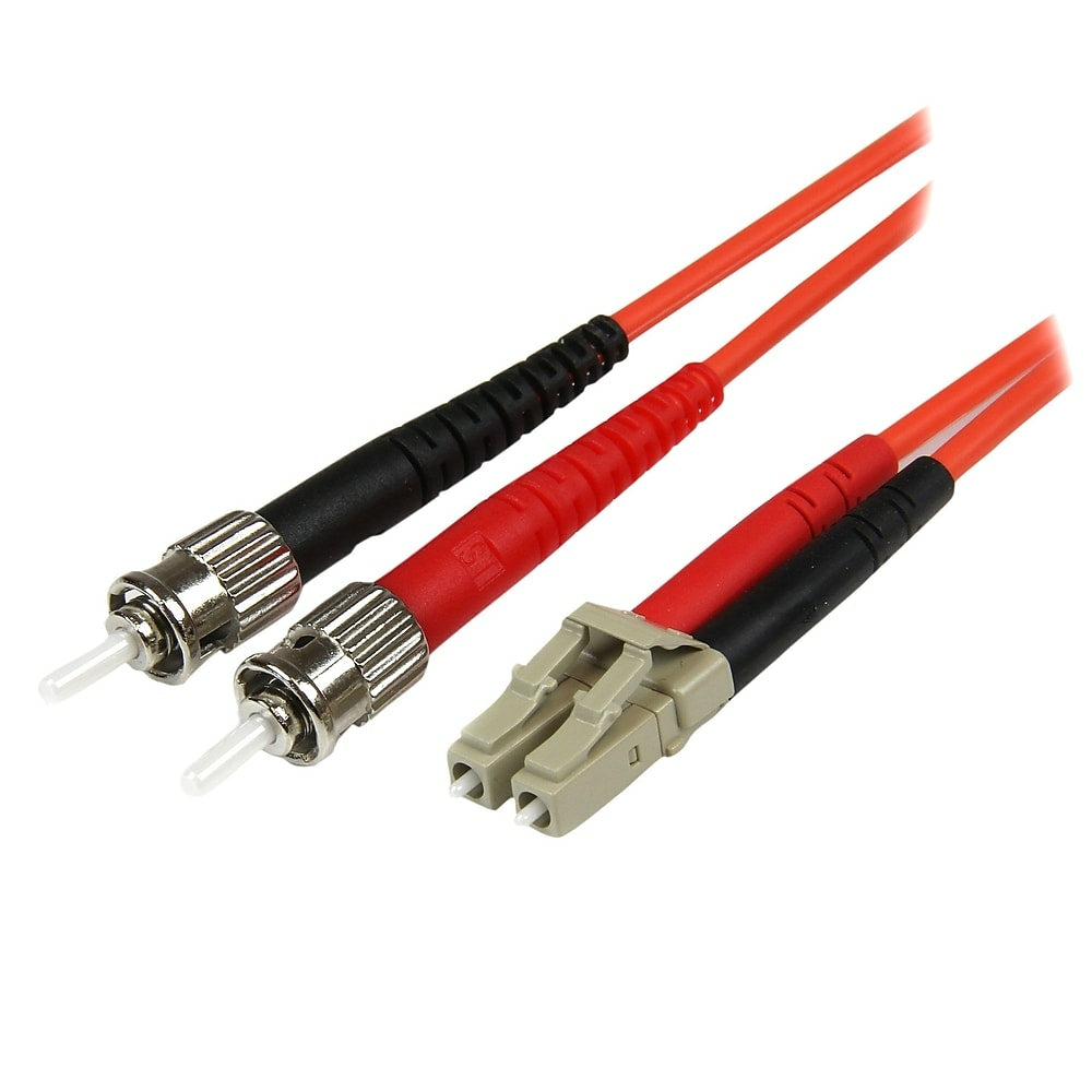 Image of StarTech Multimode 50/125 Duplex Fiber Patch Cable LC, ST, 1m