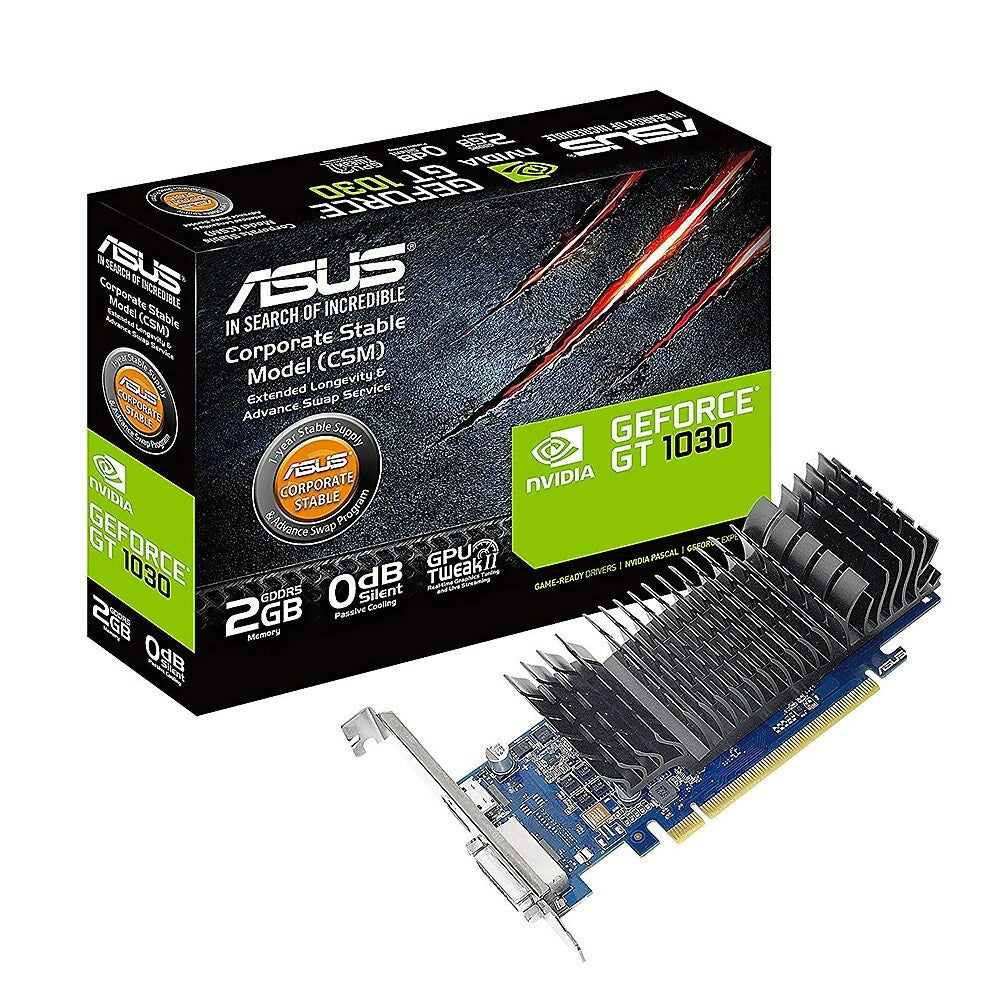 Image of ASUS GeForce GT 1030 2GB GDDR5 Graphics Card