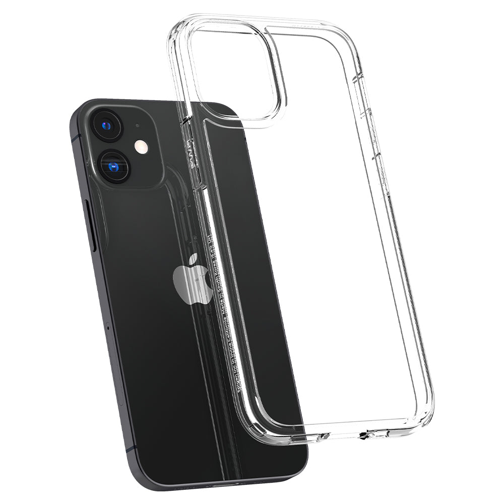 Image of Spigen Crystal Hybrid Case for iPhone 12 - Crystal Clear