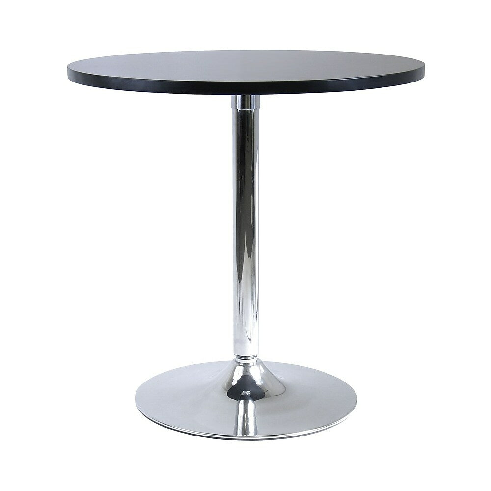 Image of Winsome Spectrum 29" Round Dinning Table, Black