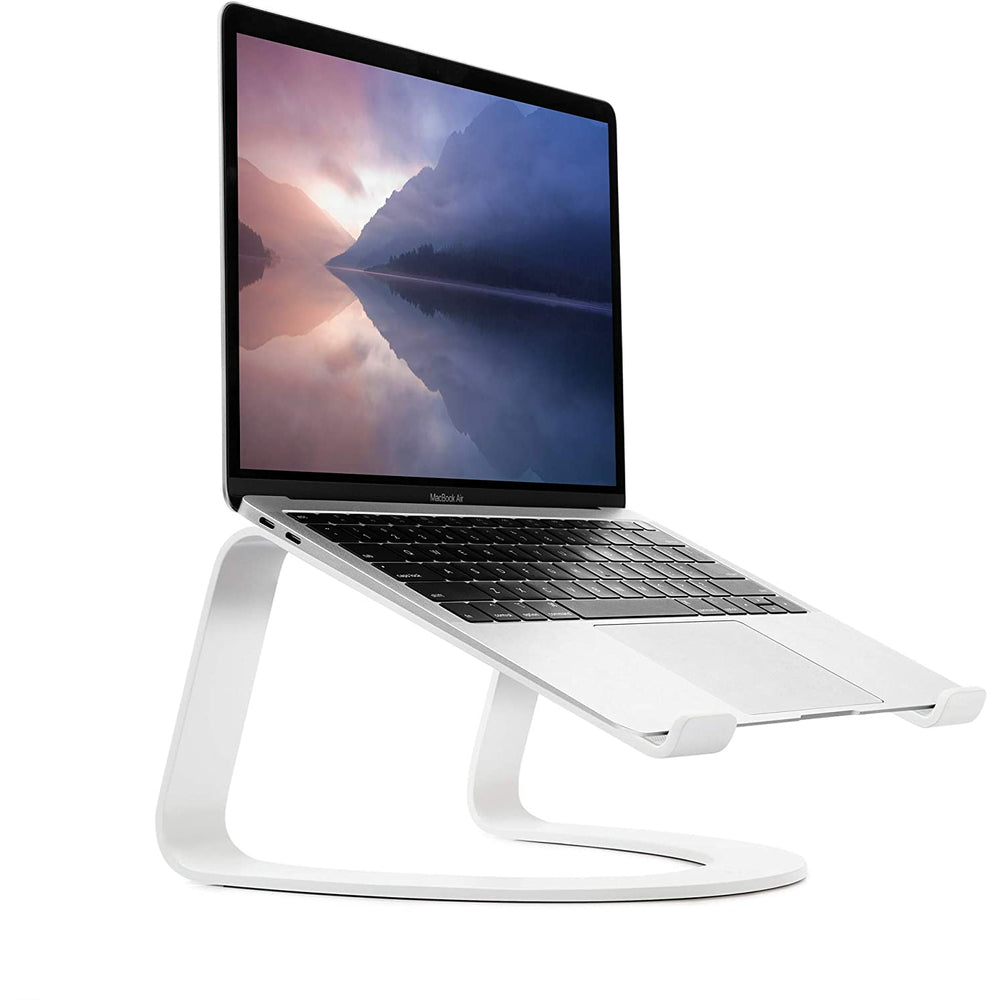 Image of Twelve South Curve Stand for MacBook - White