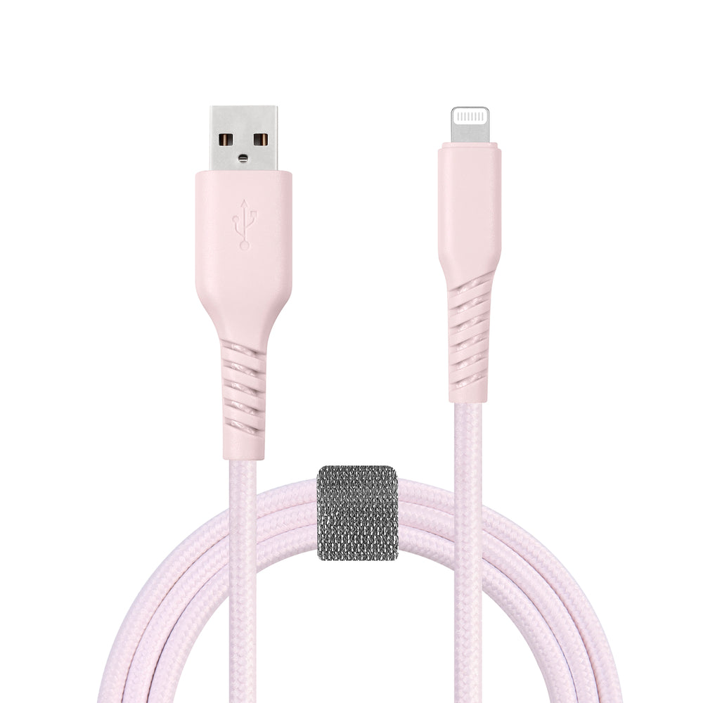 Image of Basic Tech 3ft Lightning Cable Pink