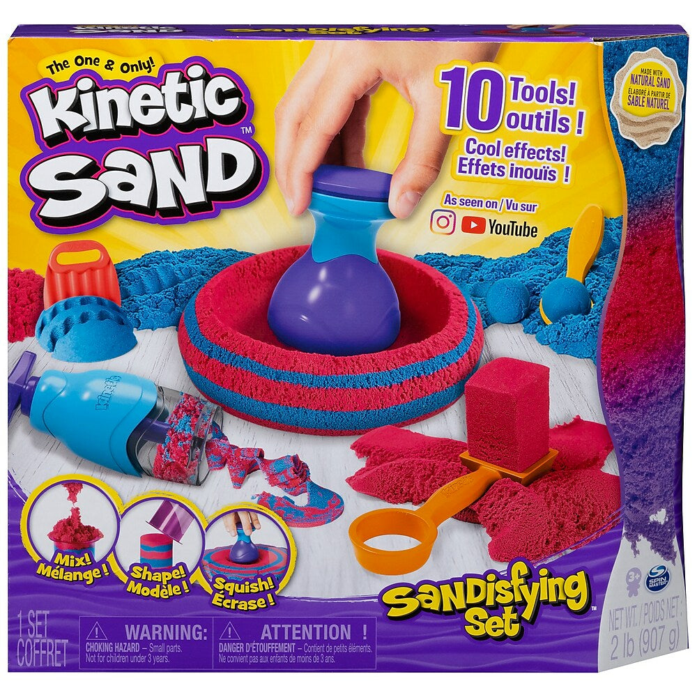 Image of Kinetic Sand Sandisfying Set