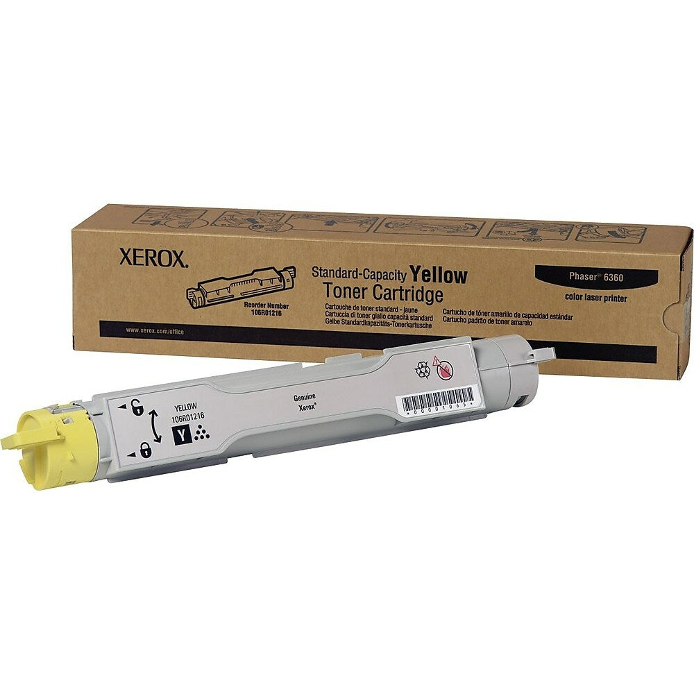 Image of Xerox 106R01216 Yellow Toner Cartridge