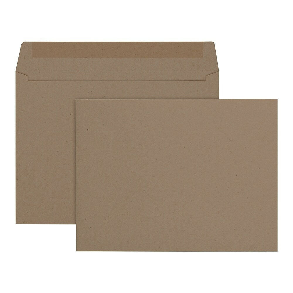 Image of Quality Park Recycled Natural Kraft Booklet Envelopes - 9" x 12" - 500 Pack