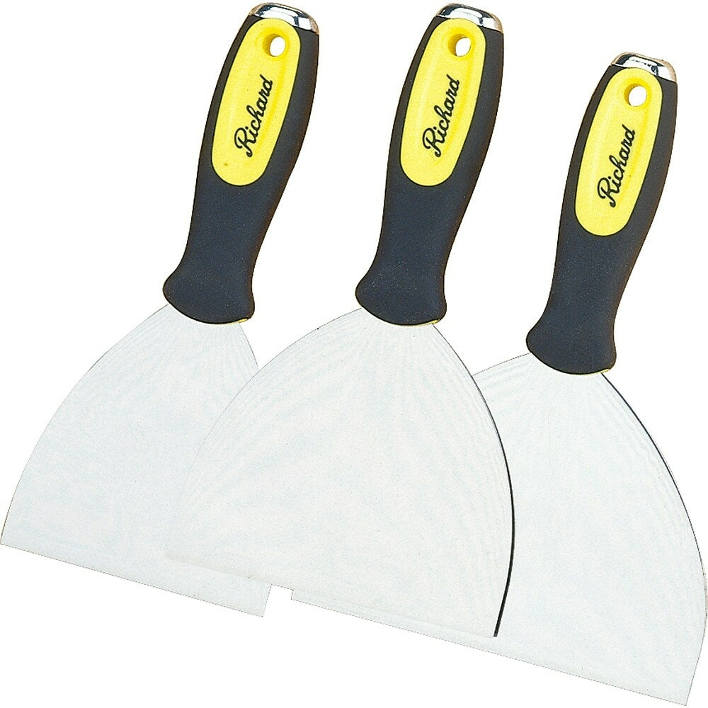 Image of Richard Flexible Taping Knives, 6", Carbon Steel Blade - 4 Pack