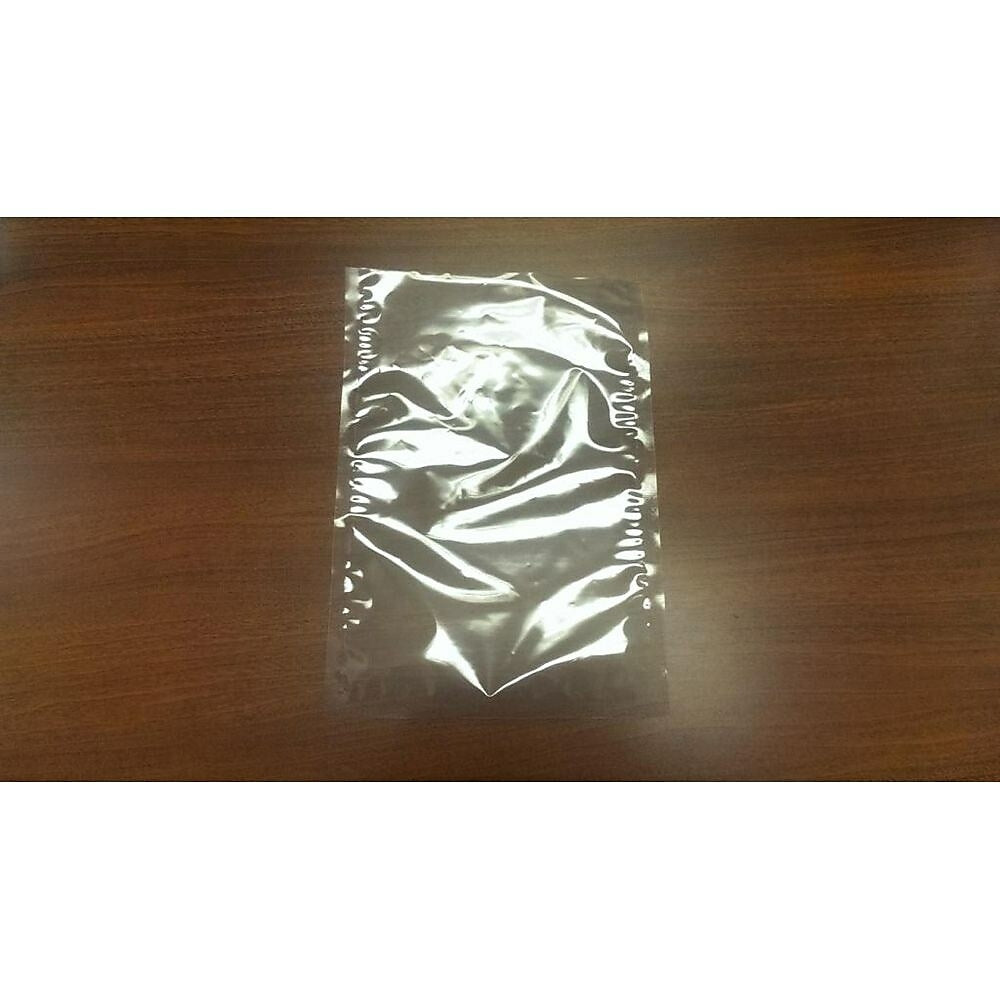 Image of Custom Co-Ex CXB8A12AI3 Vacuum Bag, 8" x 12" ID, 3-Mil, Clear, 1000 Pack