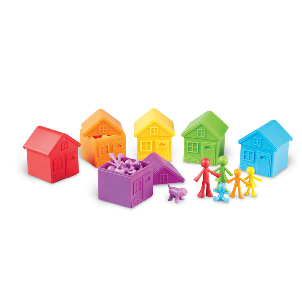 Image of Learning Resources All About Me Sorting Neighborhood - Multicolor, Multicolour