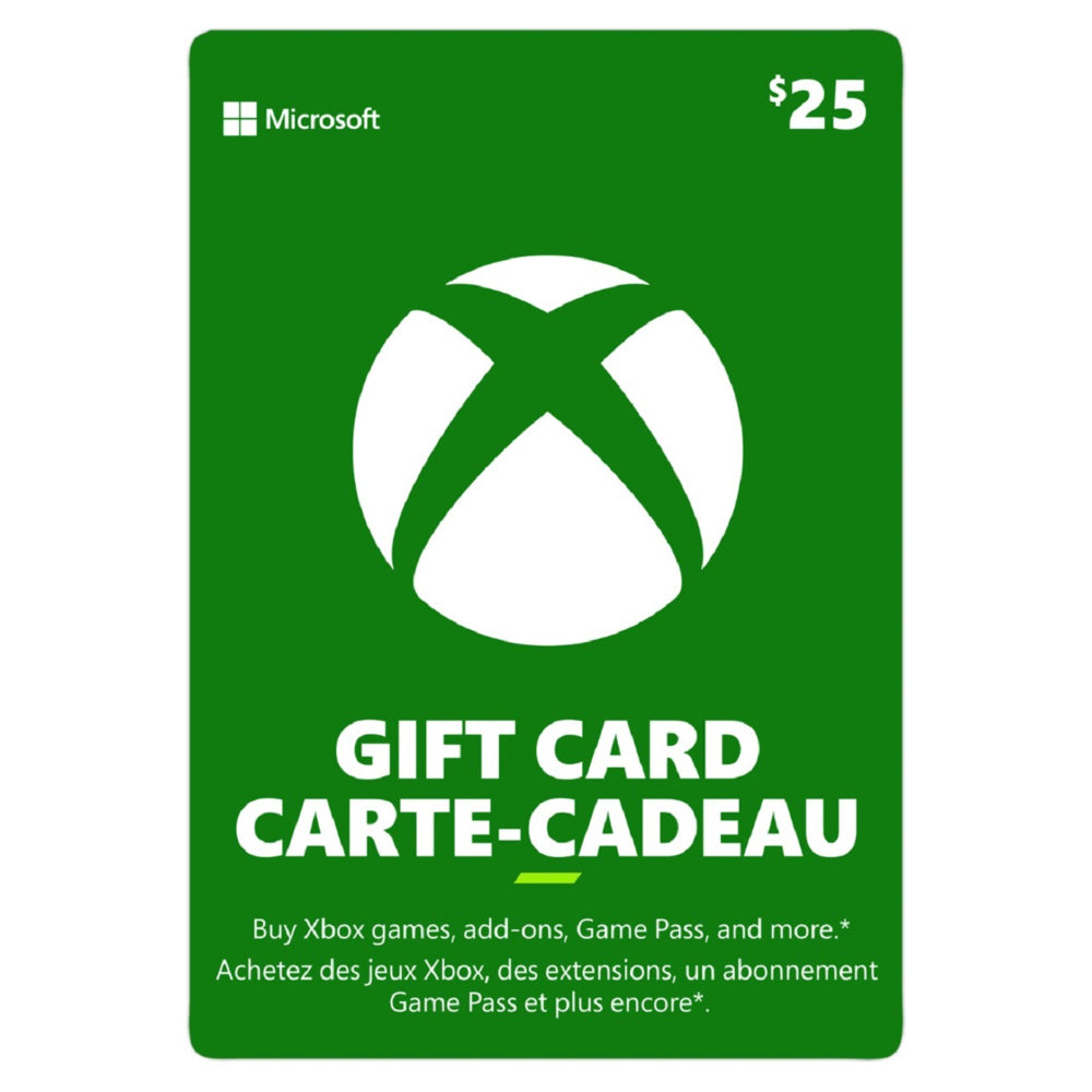 Image of Xbox Live Gift Card, CAD [Download] | 26.29