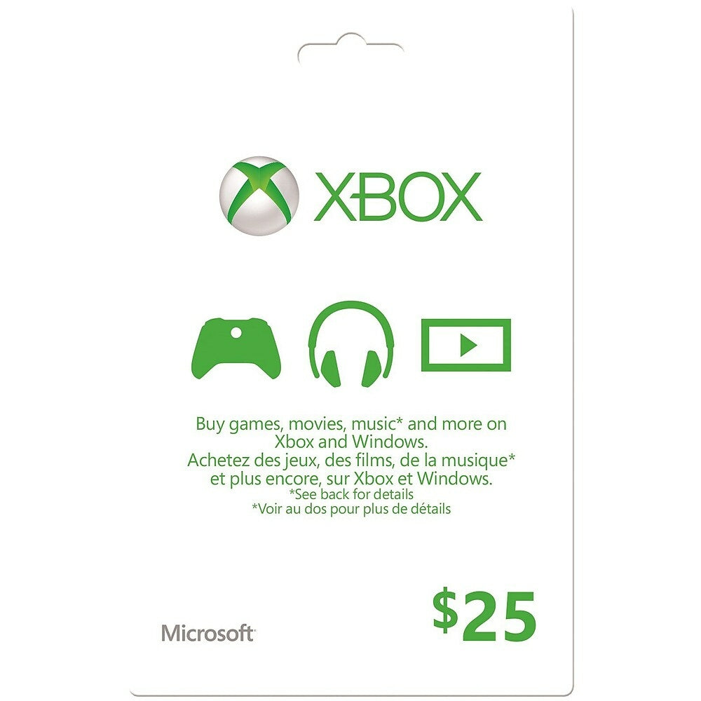 Image of XBOX Gift Card | 25.00