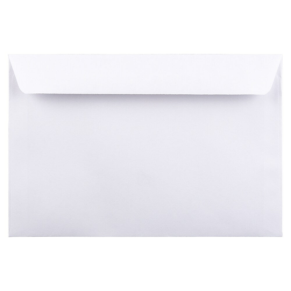 Image of JAM Paper 6 x 9 Booklet Envelopes, White, 1000 Pack (04238B)