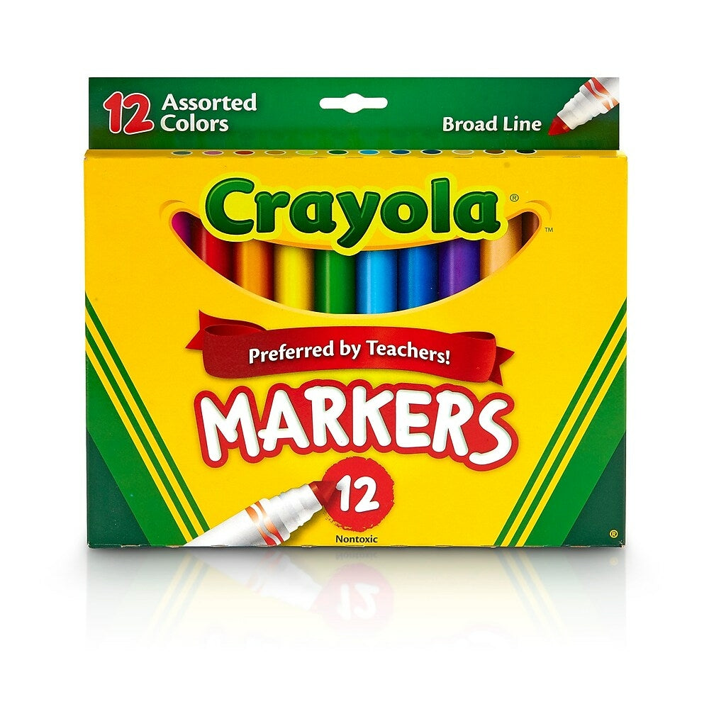Image of Crayola Markers, Assorted, 72 Pack (BIN587712)
