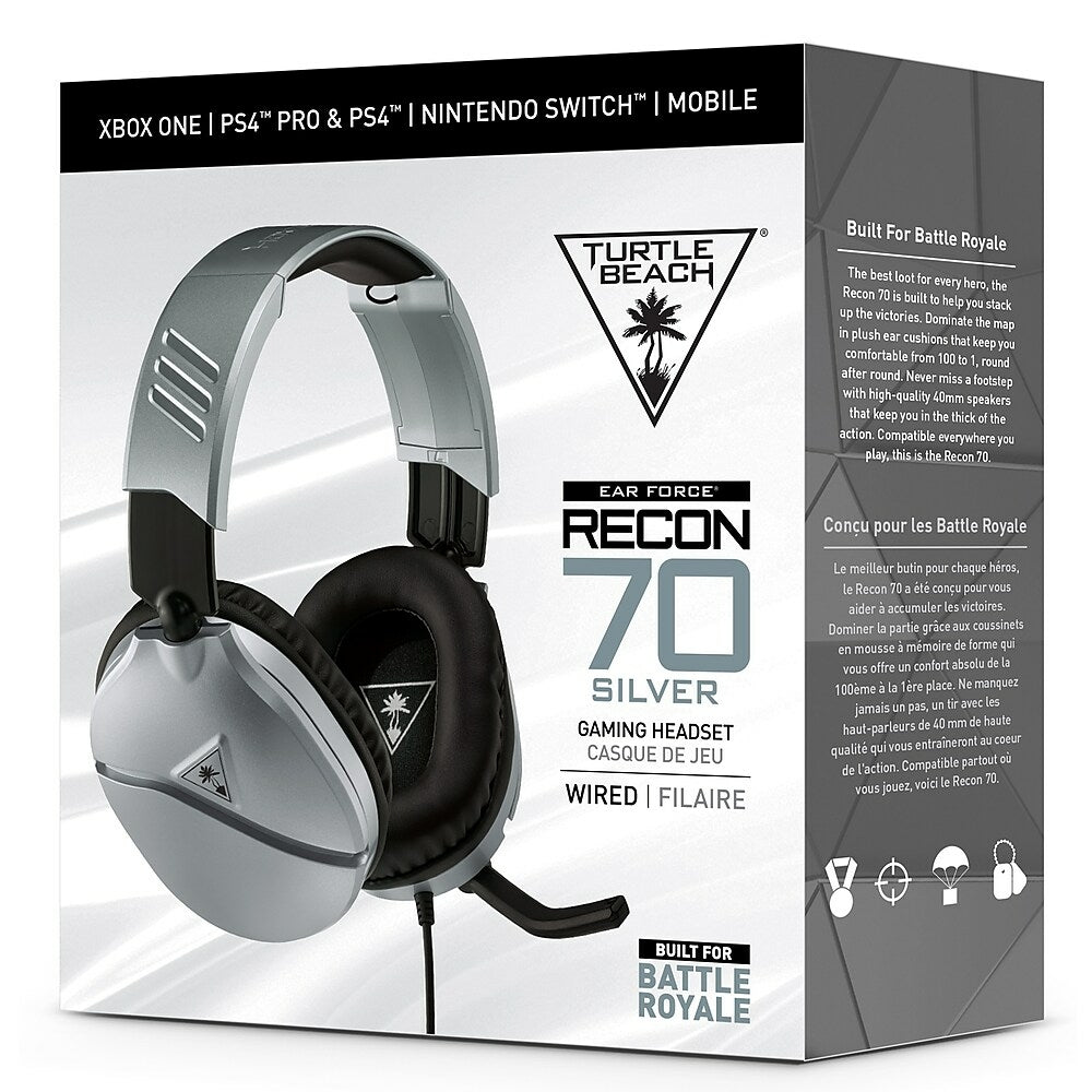 turtle beach recon 70x white gaming headset