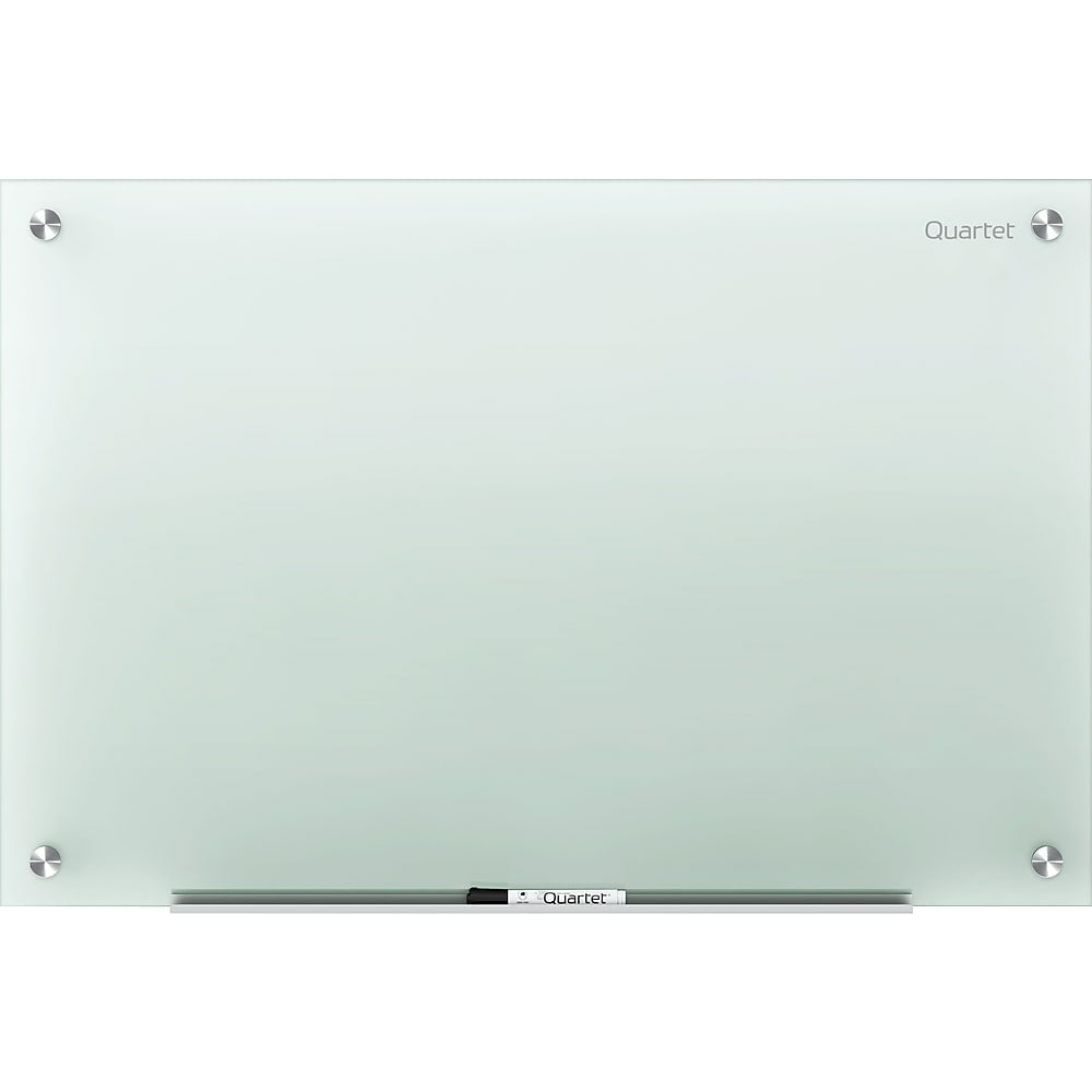 Image of Quartet Infinity Non-Magnetic Glass Dry-Erase Board, Frosted, 72" x 48" (20111)