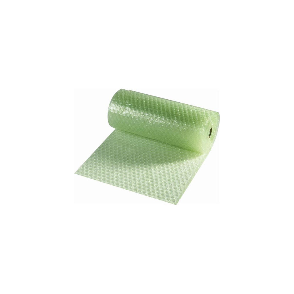 Image of Crownhill Eco-Friendly Bubble Wrap - Perforated Every 12" - Green - 3/16" - 12" x 25'