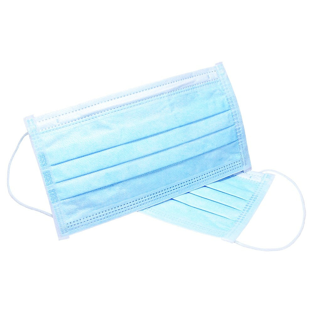 Image of Hilroy Disposable Face Masks - Blue - 20 Pack