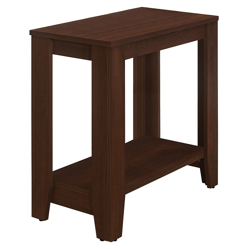 Image of Monarch Specialties - 3148 Accent Table - Side - End - Nightstand - Lamp - Living Room - Bedroom - Laminate - Brown