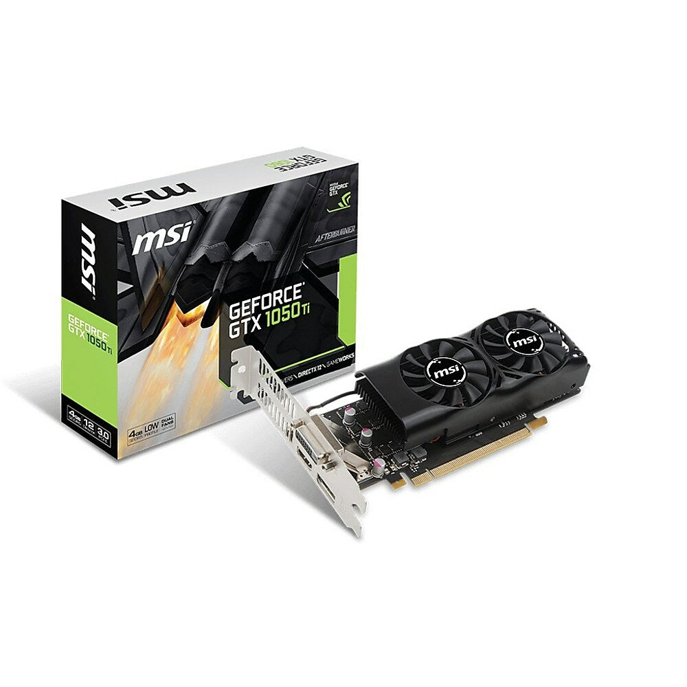 MSI GeForce GTX 1050 TI Low Profile 4 