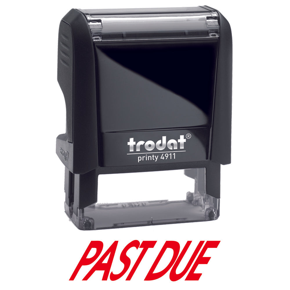 Image of Trodat Printy 4911 Climate Neutral Self-Inking Stamp - "PAST DUE"