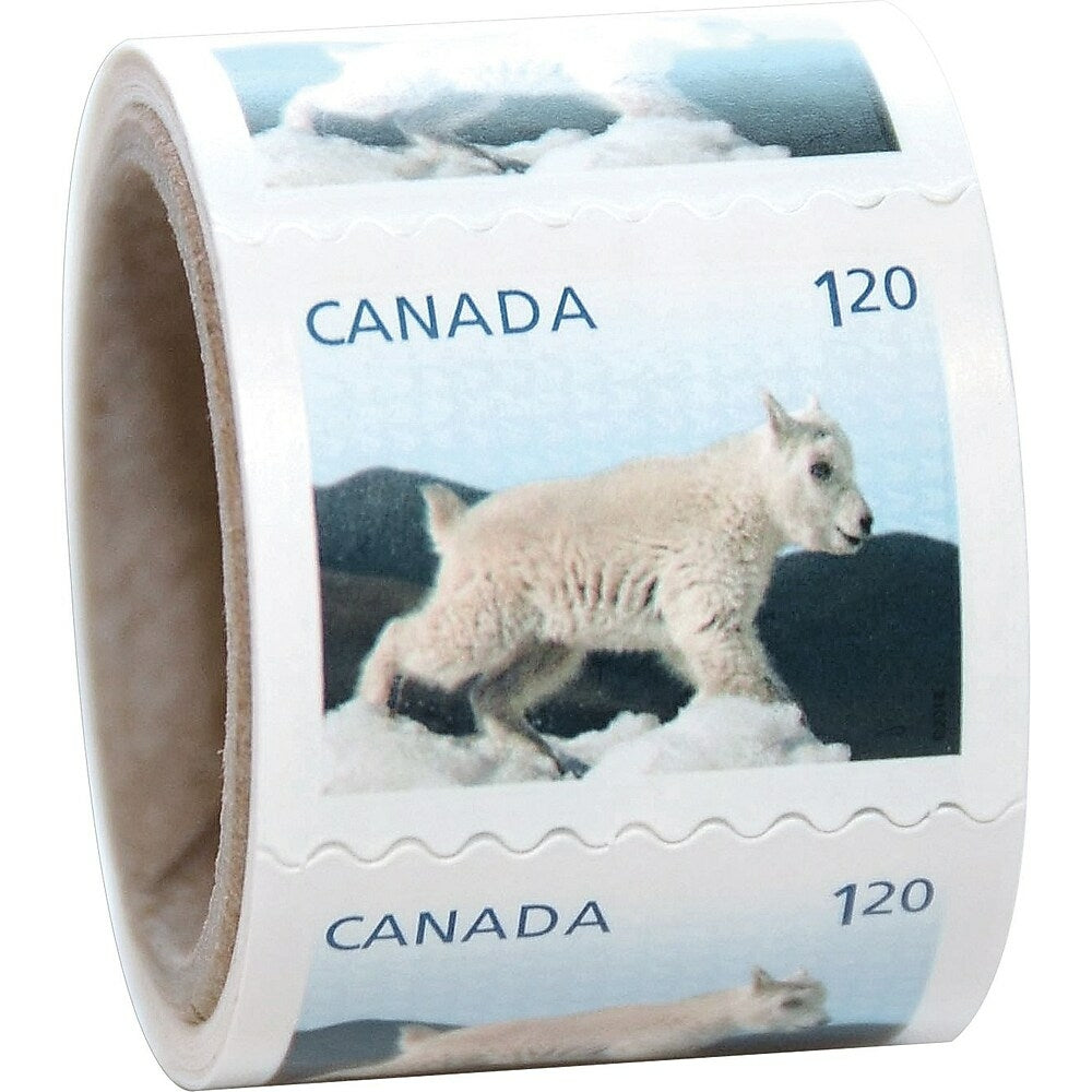 Image of Canada Post Baby Wildlife Postage Stamp Coil, 50 Pack