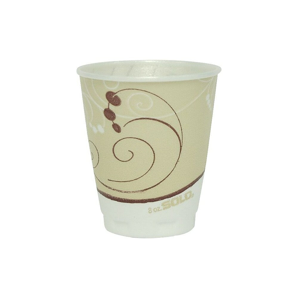 Image of Solo Dual Temperature Insulated Foam Cup, 8 oz., Symphony, 1000 Pack